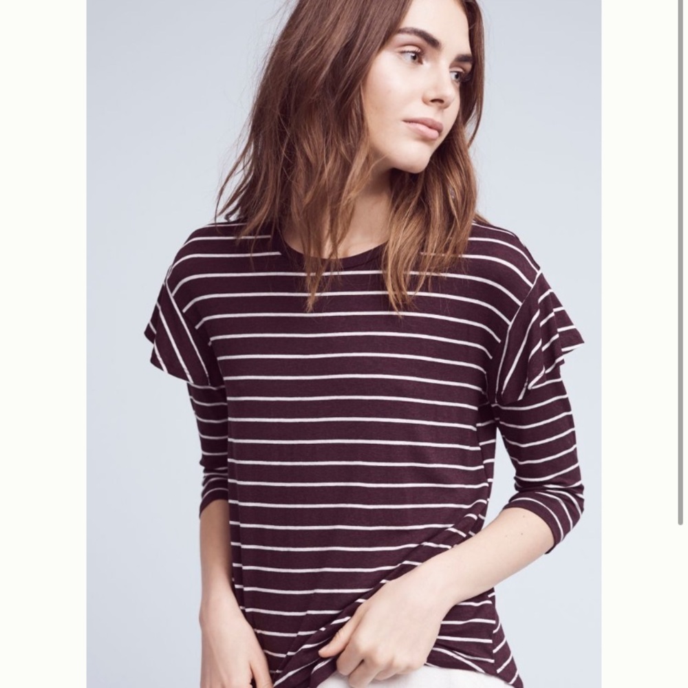 Anthropologie Dolan Left Coast Binney Striped Top